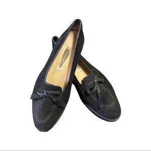 Manolo Blahnik- suede loafers -size 9.5 US